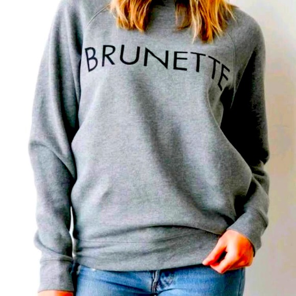 Brunette The Label ‘Brunette’ Sweatshirt - Picture 1 of 3